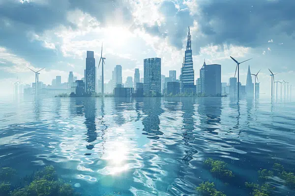 Prévision de la montée des eaux en 2050 avec carte : projections climatiques et solutions durables