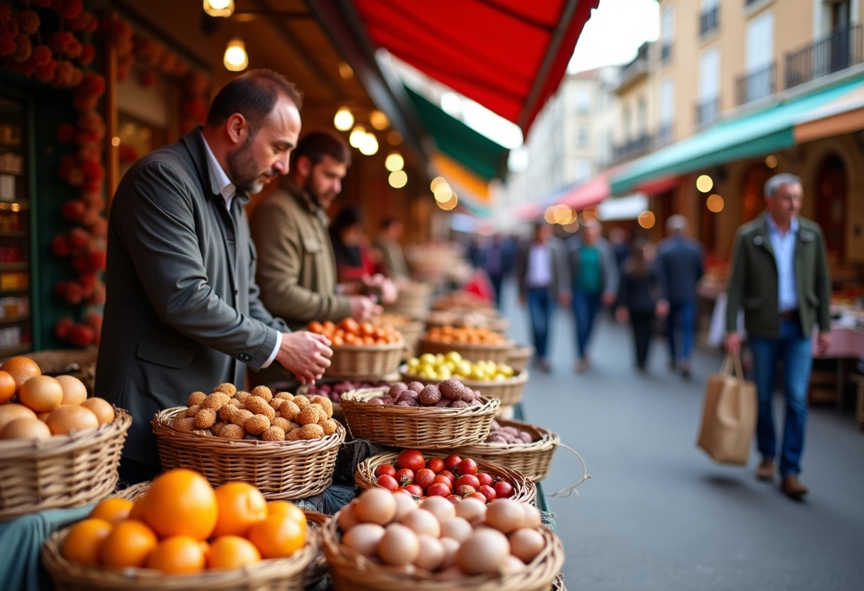 marché d arcachon : artisans et produits du terroir - marché  terroir