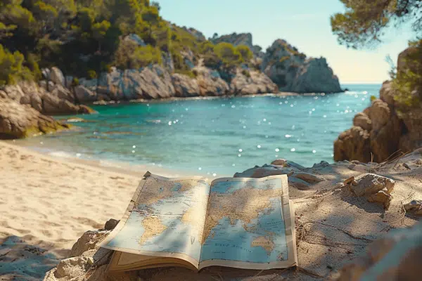 Découvrir les plages secrètes avec la carte de l’Hérault
