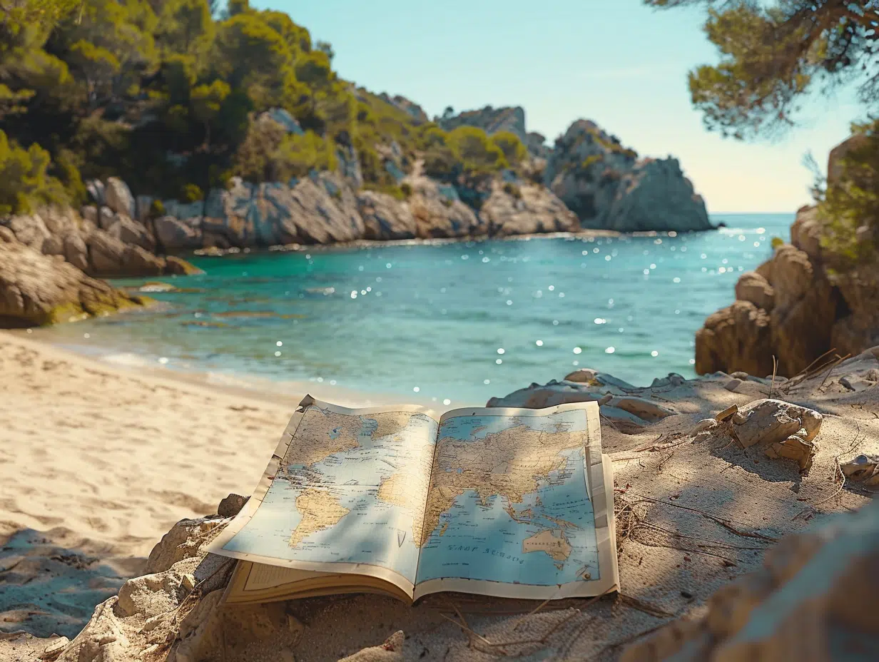 Découvrir les plages secrètes avec la carte de l’Hérault