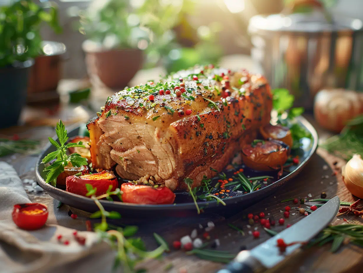 Épices et saveurs : sublimer votre rôti de porc au Cookeo