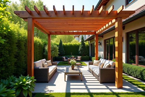 Sublimez votre espace extérieur avec une pergola en kit bois