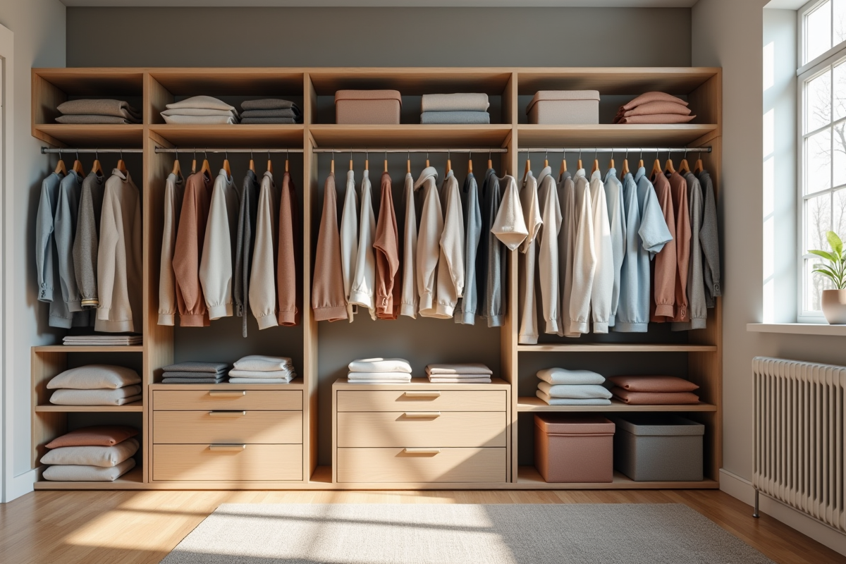 Astuces pour ranger ses vêtements dans un placard : organisation et gain de place