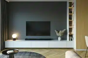 Le meuble TV suspendu : résolument moderne