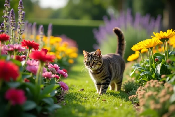 Comment éloigner les chats de votre jardin avec des répulsifs naturels