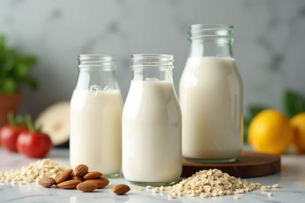 Comment remplacer 10 cl de lait dans une recette végétalienne ?