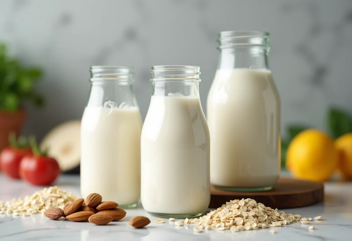 Comment remplacer 10 cl de lait dans une recette végétalienne ?