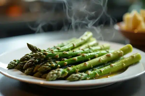 Mystères insoupçonnés du temps de cuisson des asperges pour une texture parfaite